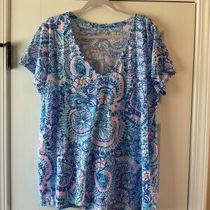 Lilly Pulitzer Etta top, XXL